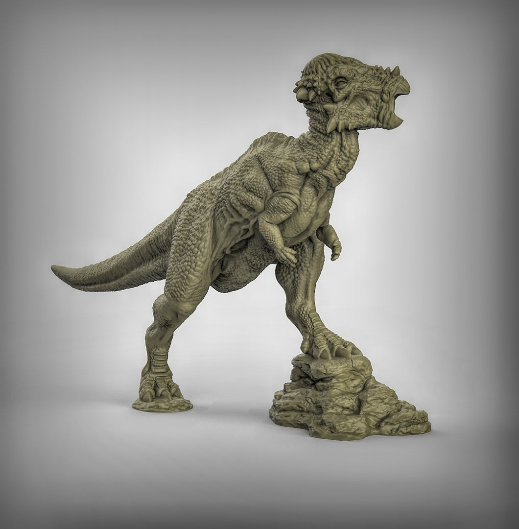 Pachycephalosaurus Dinosaur Miniature for DnD | Tabletop Gaming