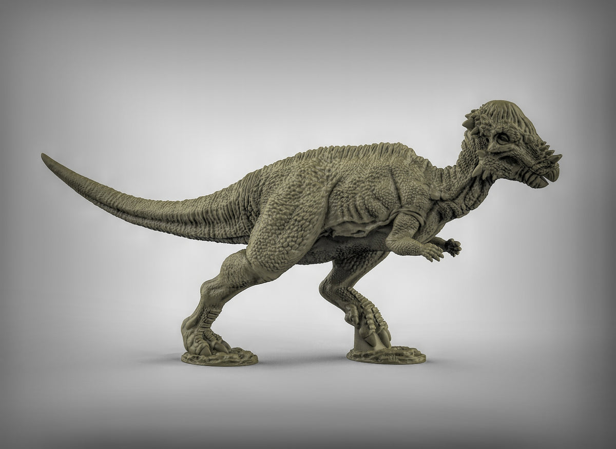 Pachycephalosaurus Dinosaur Miniature for DnD | Tabletop Gaming