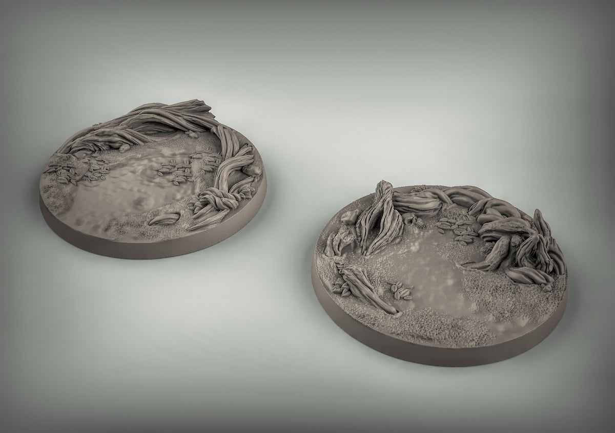 Woodland Bases Resin Miniature for DnD | Tabletop Gaming