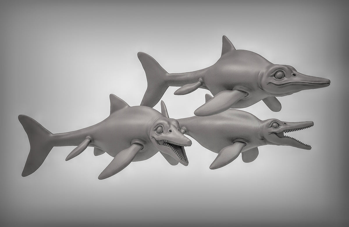 Ichthyosaur Dinosaur Resin Models for Dungeons & Dragons & Board RPGs