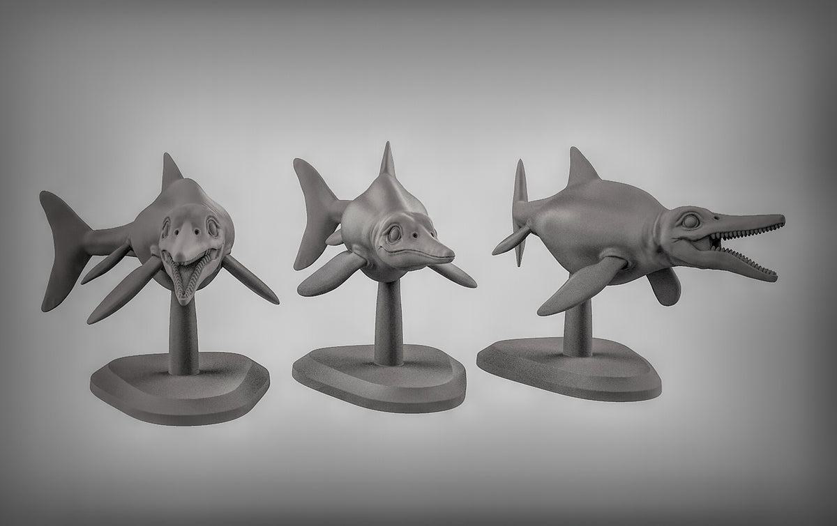 Ichthyosaur Dinosaur Resin Models for Dungeons & Dragons & Board RPGs