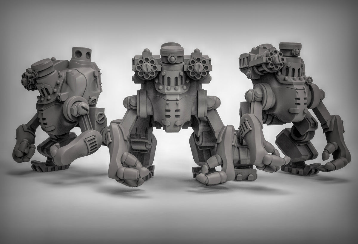 Robots Resin Miniature for DnD | Tabletop Gaming