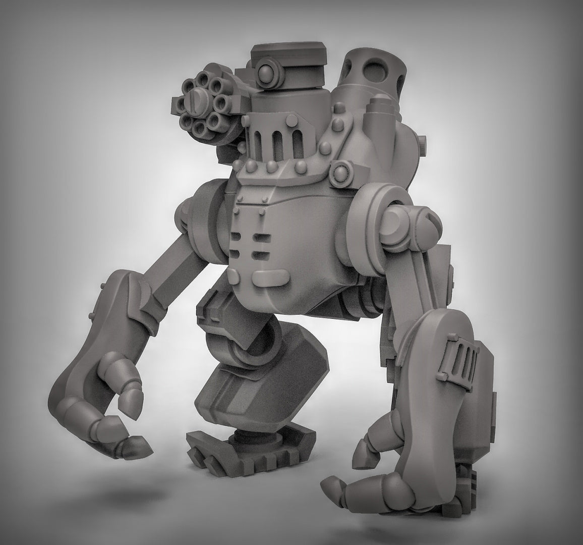 Robots Resin Miniature for DnD | Tabletop Gaming
