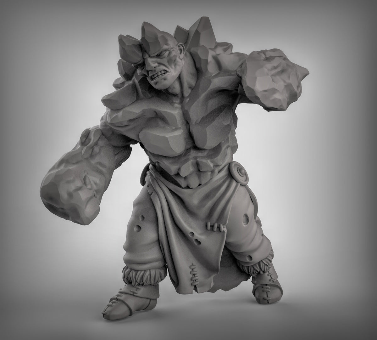 Frost Giant Elementalist Resin Models for Dungeons & Dragons & Board RPGs