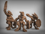 Kobolds with Sword and Shield Resin Miniature for DnD | Tabletop Gaming