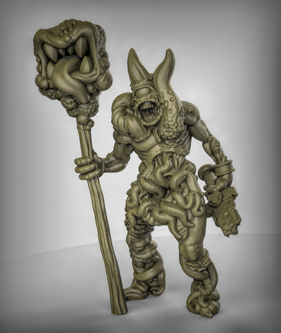 Plague Demon Command Resin Miniature for DnD | Tabletop Gaming