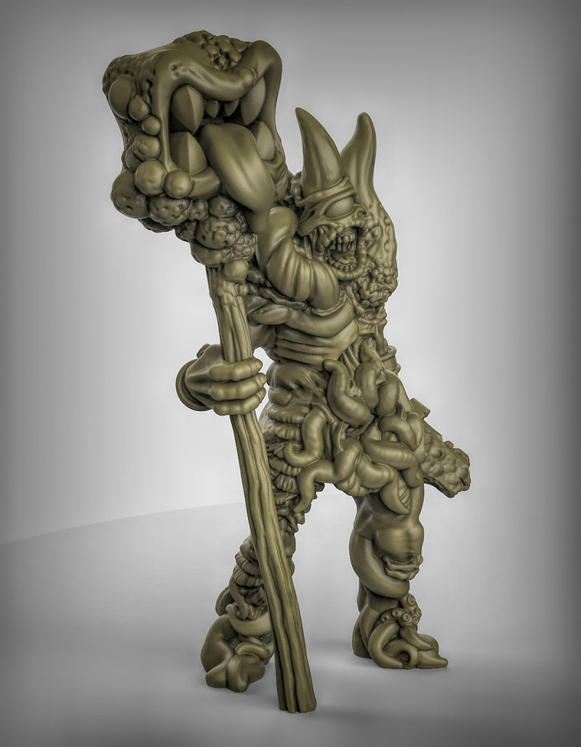 Plague Demon Command Resin Miniature for DnD | Tabletop Gaming