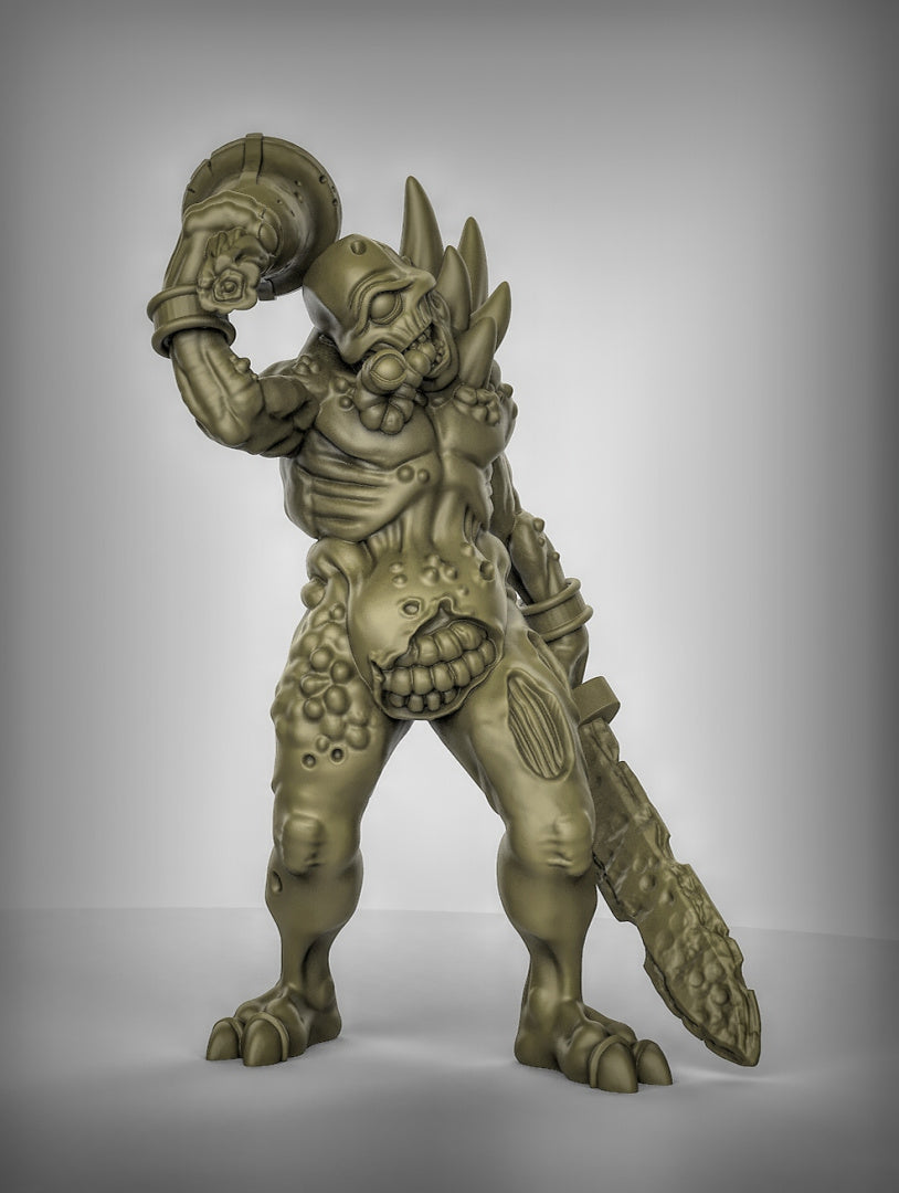 Plague Demon Command Resin Miniature for DnD | Tabletop Gaming