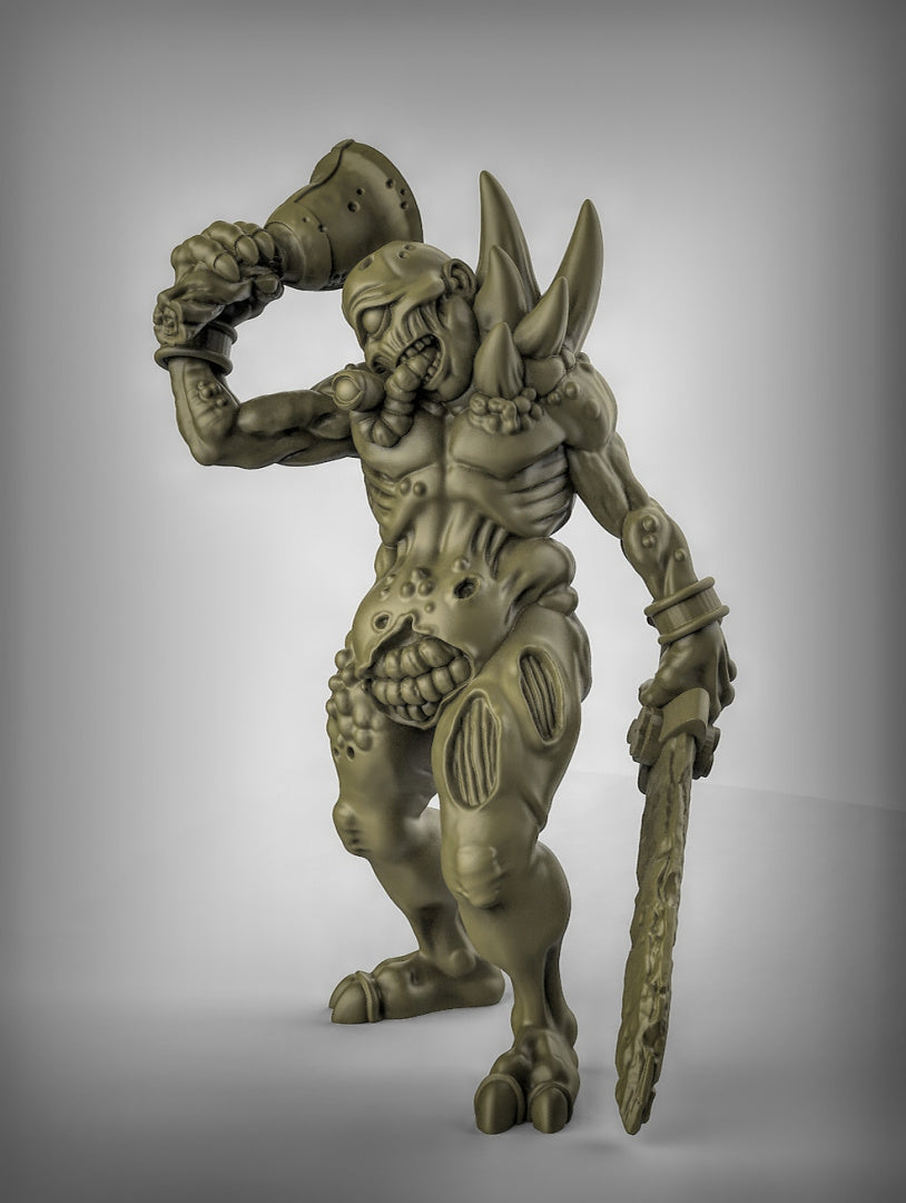 Plague Demon Command Resin Miniature for DnD | Tabletop Gaming