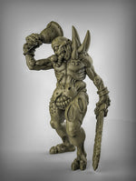 Plague Demon Command Resin 3D Models for Dungeons & Dragons & Board RPGs