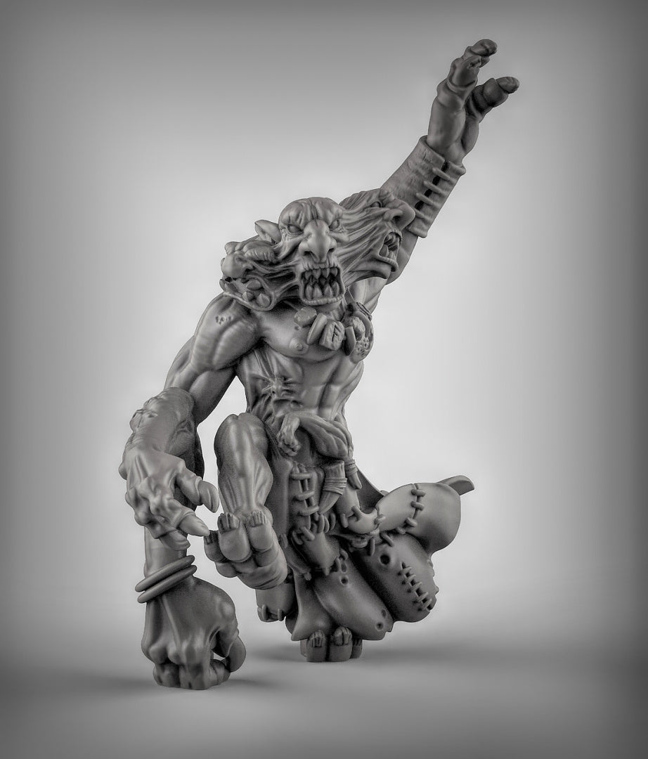 Dire Troll Resin Miniature for DnD | Tabletop Gaming