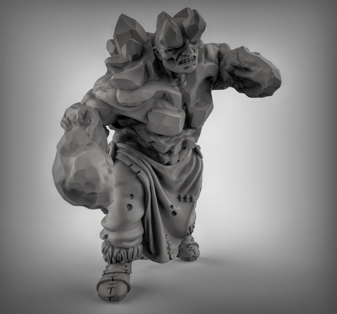 Frost Giant Elementalist Resin Models for Dungeons & Dragons & Board RPGs