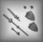 Warforged Fighters 3 Resin Miniature for DnD | Tabletop Gaming