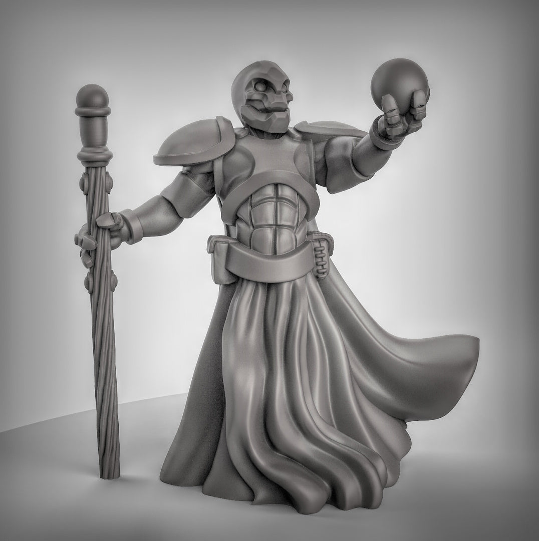 Warforged Spell Casters 2 Resin Miniature for DnD | Tabletop Gaming
