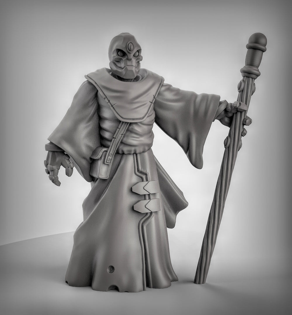 Warforged Spell Casters 3 Resin Miniature for DnD | Tabletop Gaming