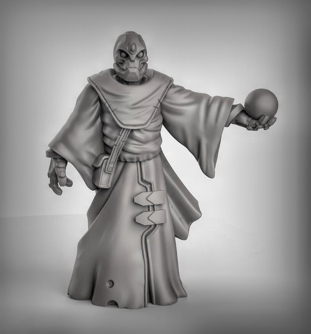 Warforged Spell Casters 3 Resin Miniature for DnD | Tabletop Gaming