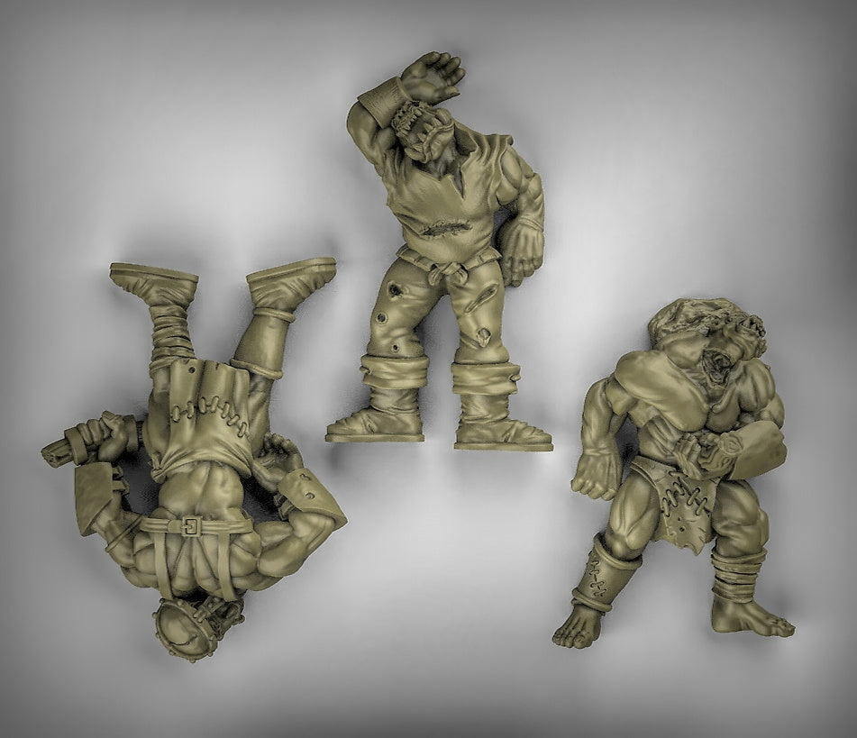 Dead Orcs Resin Miniature for DnD | Tabletop Gaming