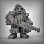 Dwarves with Rifles Resin Miniature for DnD | Tabletop Gaming