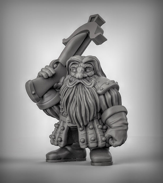 Dwarves with Crossbows Resin Miniature for DnD | Tabletop Gaming