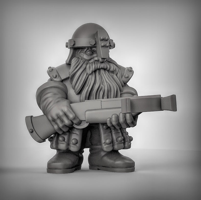 Dwarves with Crossbows Resin Miniature for DnD | Tabletop Gaming