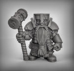 Dwarves with Hammers Resin Miniature for DnD | Tabletop Gaming