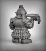 Dwarf miners Resin 3D Models for Dungeons & Dragons & Board RPGs
