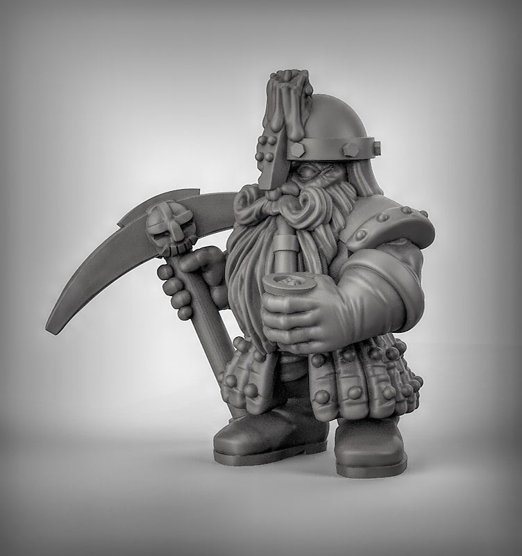 Dwarf miners Resin Miniature for DnD | Tabletop Gaming
