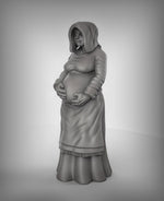 NPC'S Women and child Resin 3D Models for Dungeons & Dragons & Board RPGs