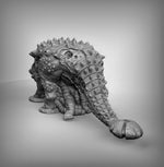 Undead Ankylosaurus Resin Miniature for DnD | Tabletop Gaming