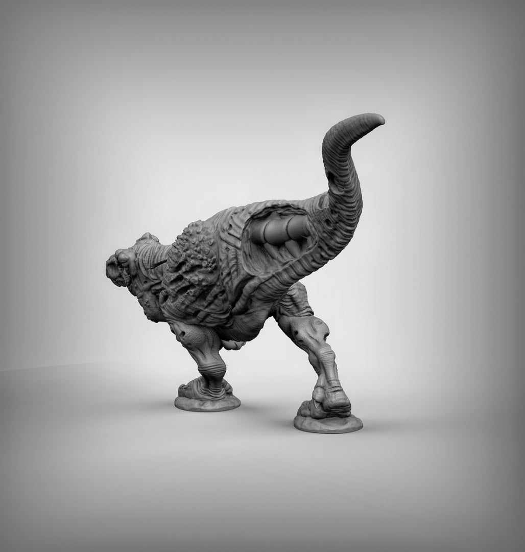 Undead TRex Resin Miniature for DnD | Tabletop Gaming