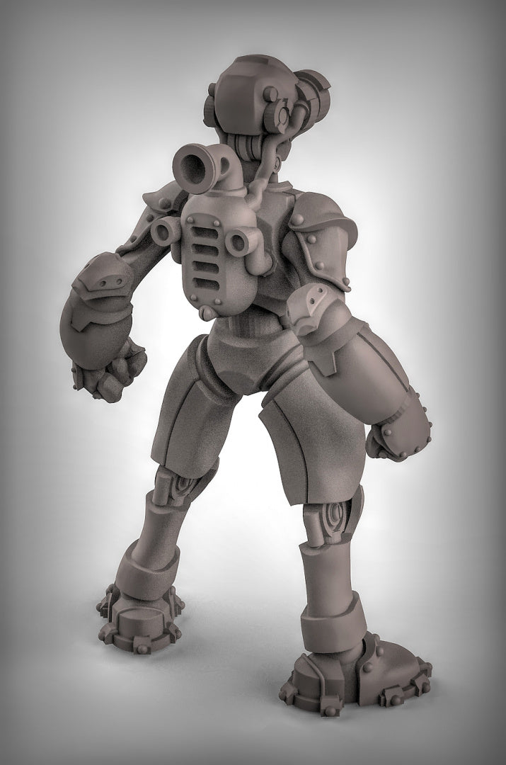 Warforged Unarmed Resin Miniature for DnD | Tabletop Gaming