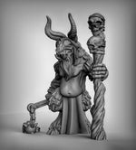 Beastmen Shaman Resin 3D Models for Dungeons & Dragons & Board RPGs