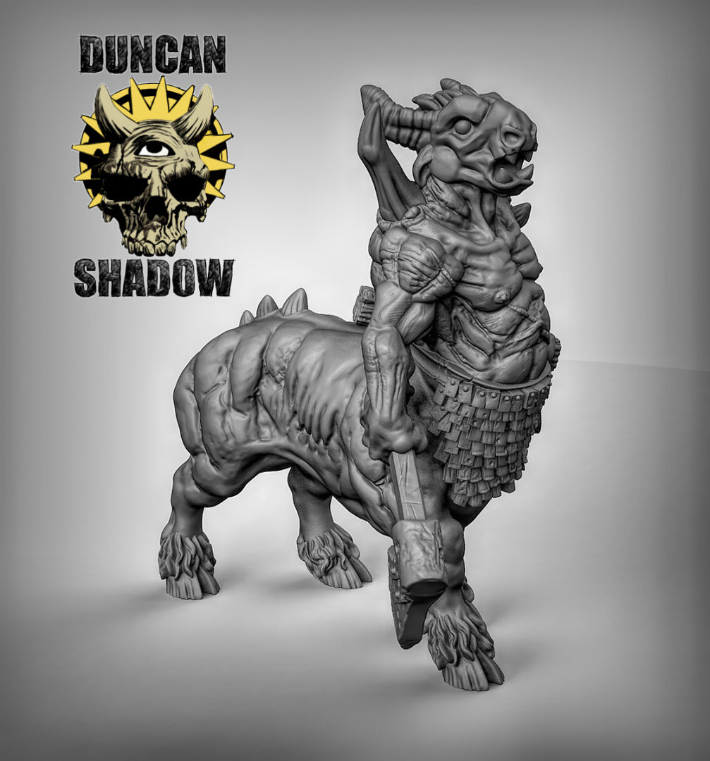 Beast Centaurs Resin Models for Dungeons & Dragons & Board RPGs