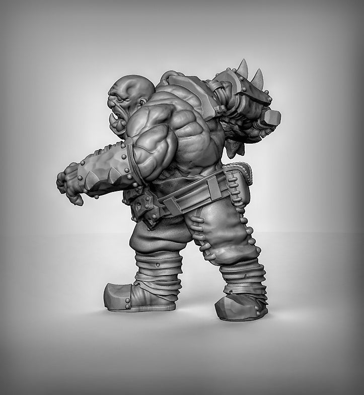 Ogre Boss Resin Miniature for DnD | Tabletop Gaming