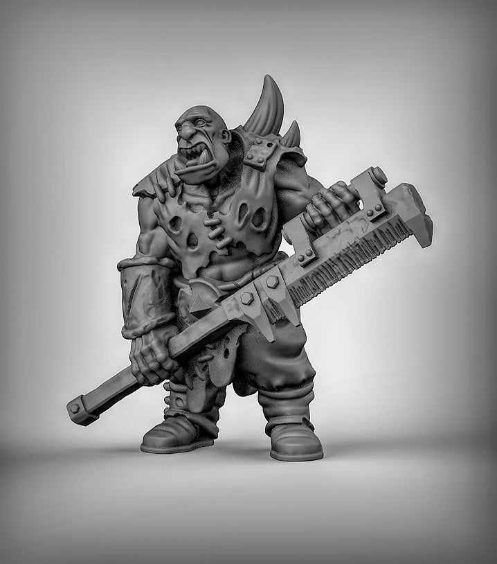 Ogres With Double Handed Weapons Resin Miniature for DnD | Tabletop Gaming