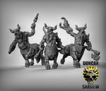 Bull Centaurs Resin 3D Models for Dungeons & Dragons & Board RPGs