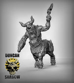 Bull Centaurs Resin 3D Models for Dungeons & Dragons & Board RPGs
