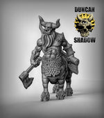 Bull Centaurs Resin 3D Models for Dungeons & Dragons & Board RPGs