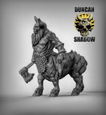 Bull Centaurs Resin 3D Models for Dungeons & Dragons & Board RPGs