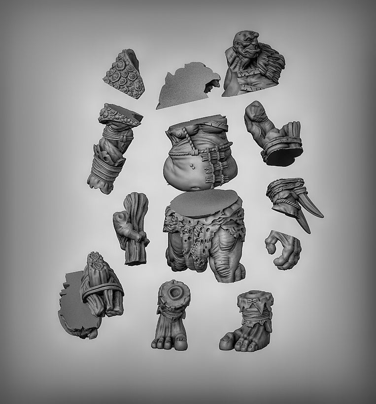 Titan Model - 7 or 8 Inch Tall Resin Model for Dungeons Dragons | Board RPGs