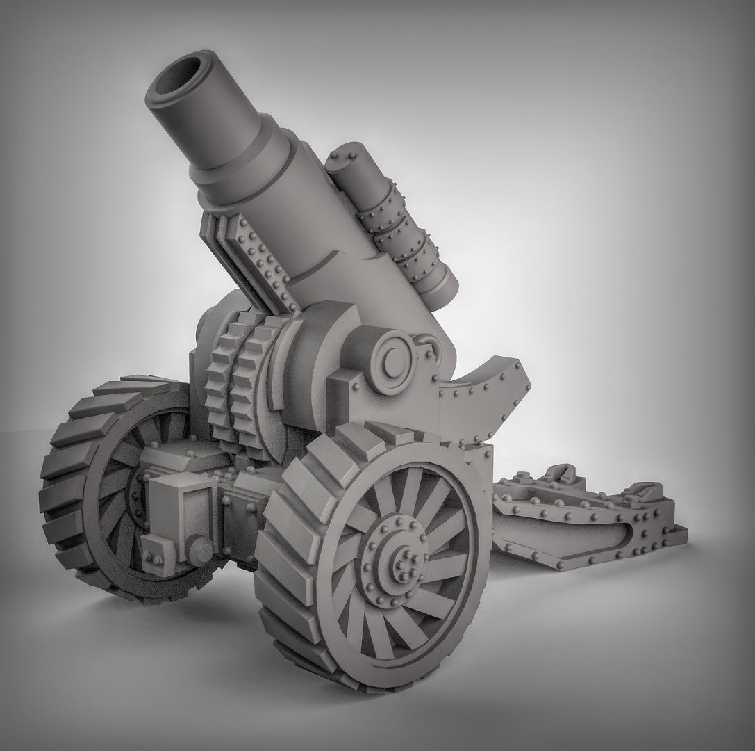 Heavy Mortar Model Kit - Tank Collection for 28mm Miniature Wargames & Terrain