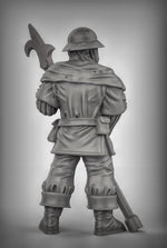 Guards with Poll Arms Resin 3D Models for Dungeons & Dragons & Board RPGs