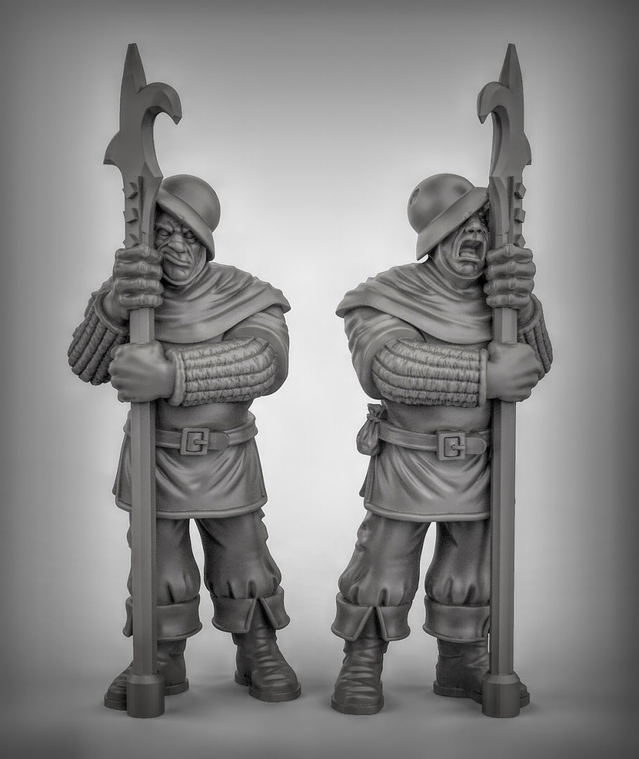 Sleeping Guards Resin Miniature for DnD | Tabletop Gaming