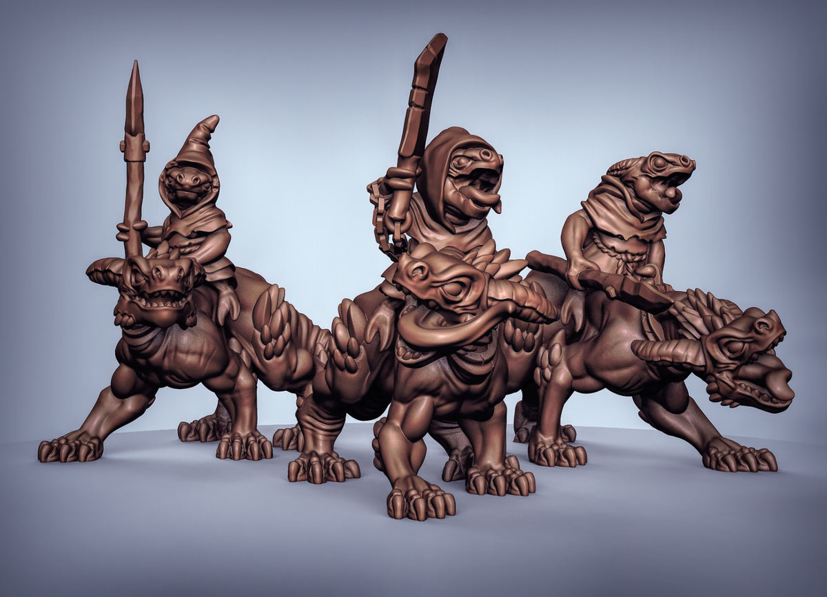 Kobold Cavalry Resin Miniature for DnD | Tabletop Gaming