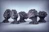 Mushroom Terrain resin miniature - view 4