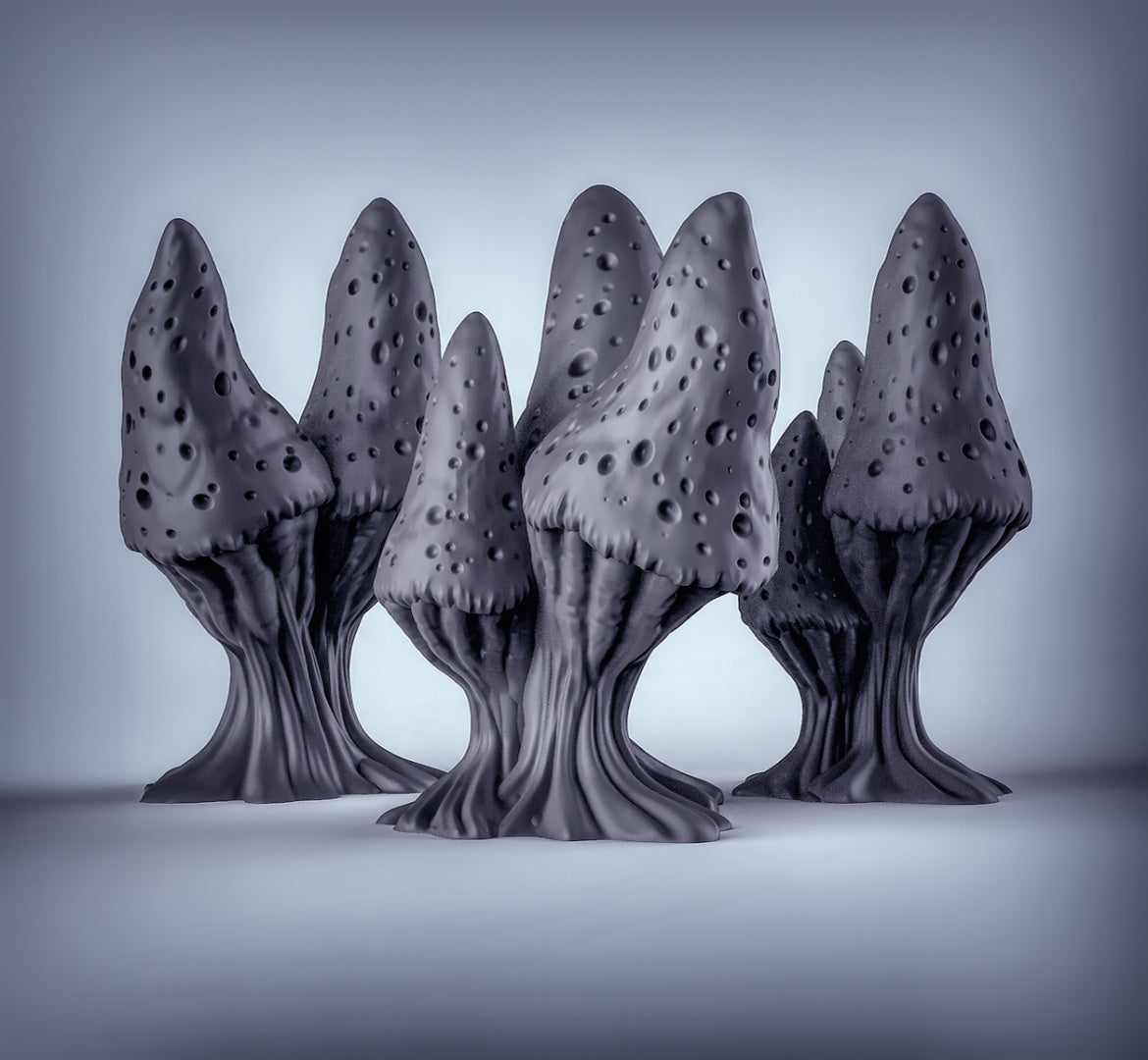 Mushroom Terrain Resin Miniature for DnD | Tabletop Gaming