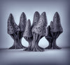 Mushroom Terrain resin miniature - detail view