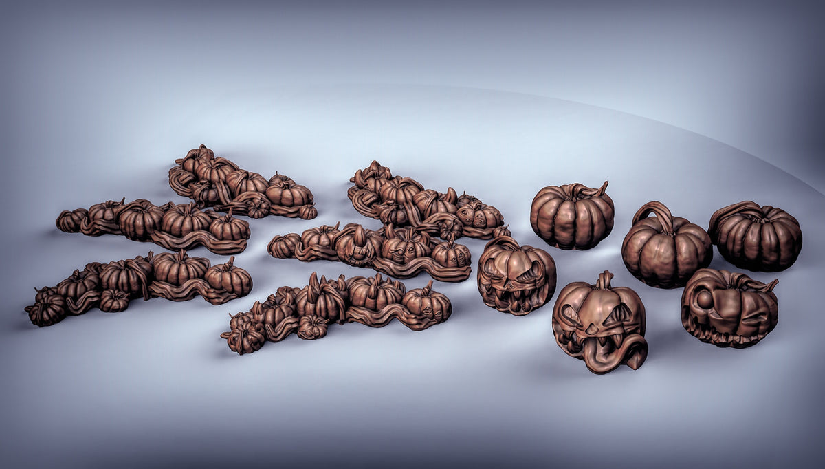 Pumpkin Mimic Terrain Resin Miniatures for DnD | Tabletop Gaming