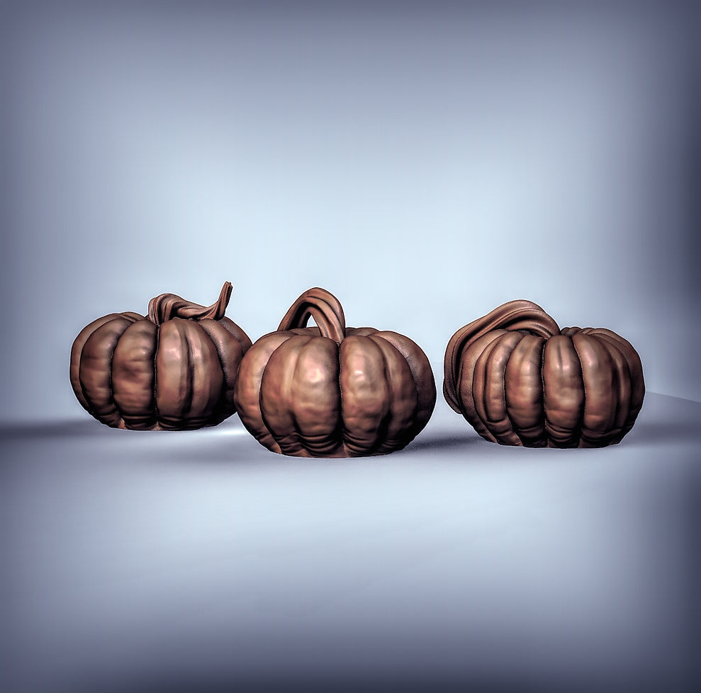 Pumpkin Mimic Terrain Resin Miniatures for DnD | Tabletop Gaming