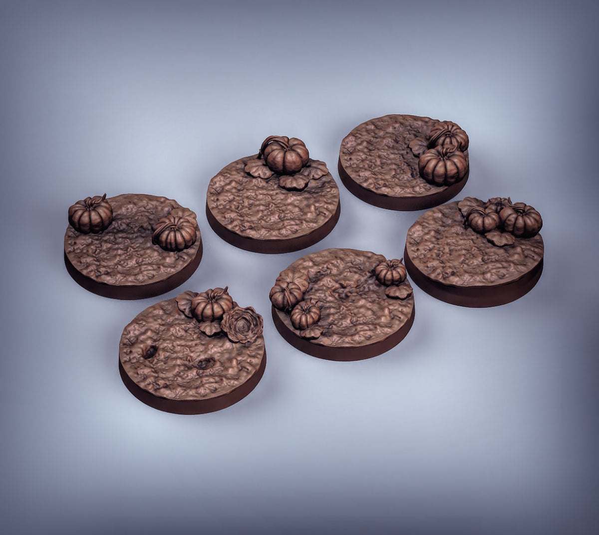 Pumpkin bases Resin Miniature for DnD | Tabletop Gaming